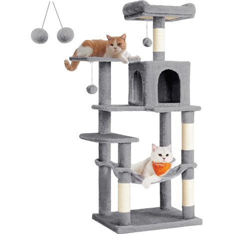 FEANDREA 猫爬架 143cm·4 柱吊床 PCT161W