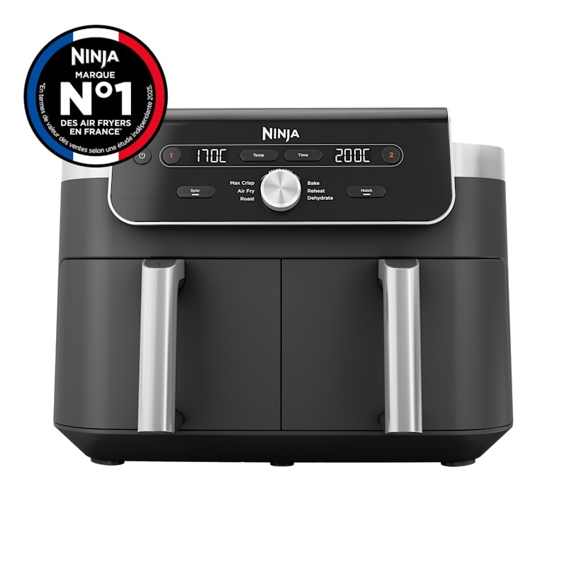 Ninja DualZone MAX 双区空气炸锅 9.5L 6合1