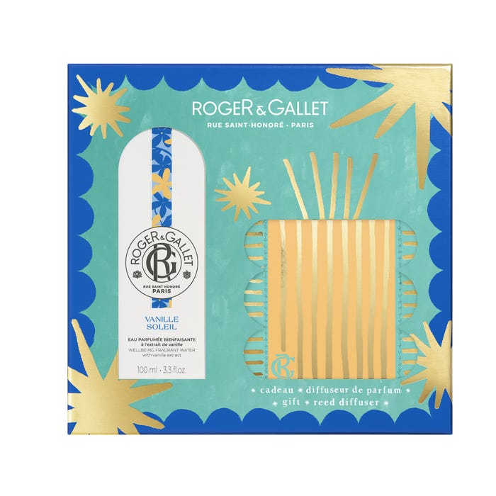 Roger & Gallet Vanille Soleil 香氛礼盒(100ml 香氛+扩香+装饰纸花瓶)