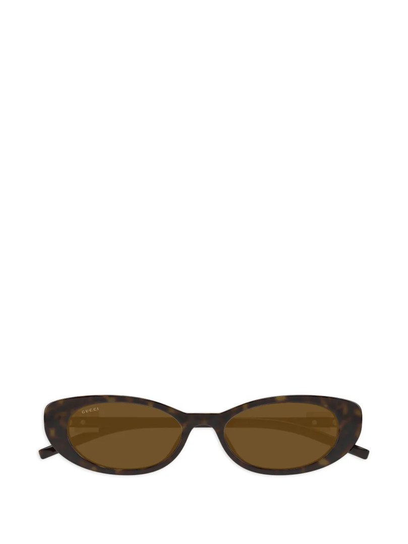 Gucci Eyewear 椭圆镜框太阳镜