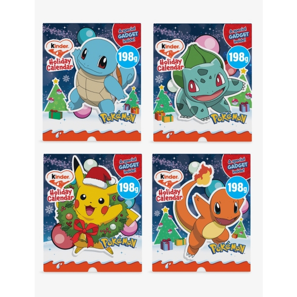 Kinder Pokémon Assorted Design Advent Calendar 198g