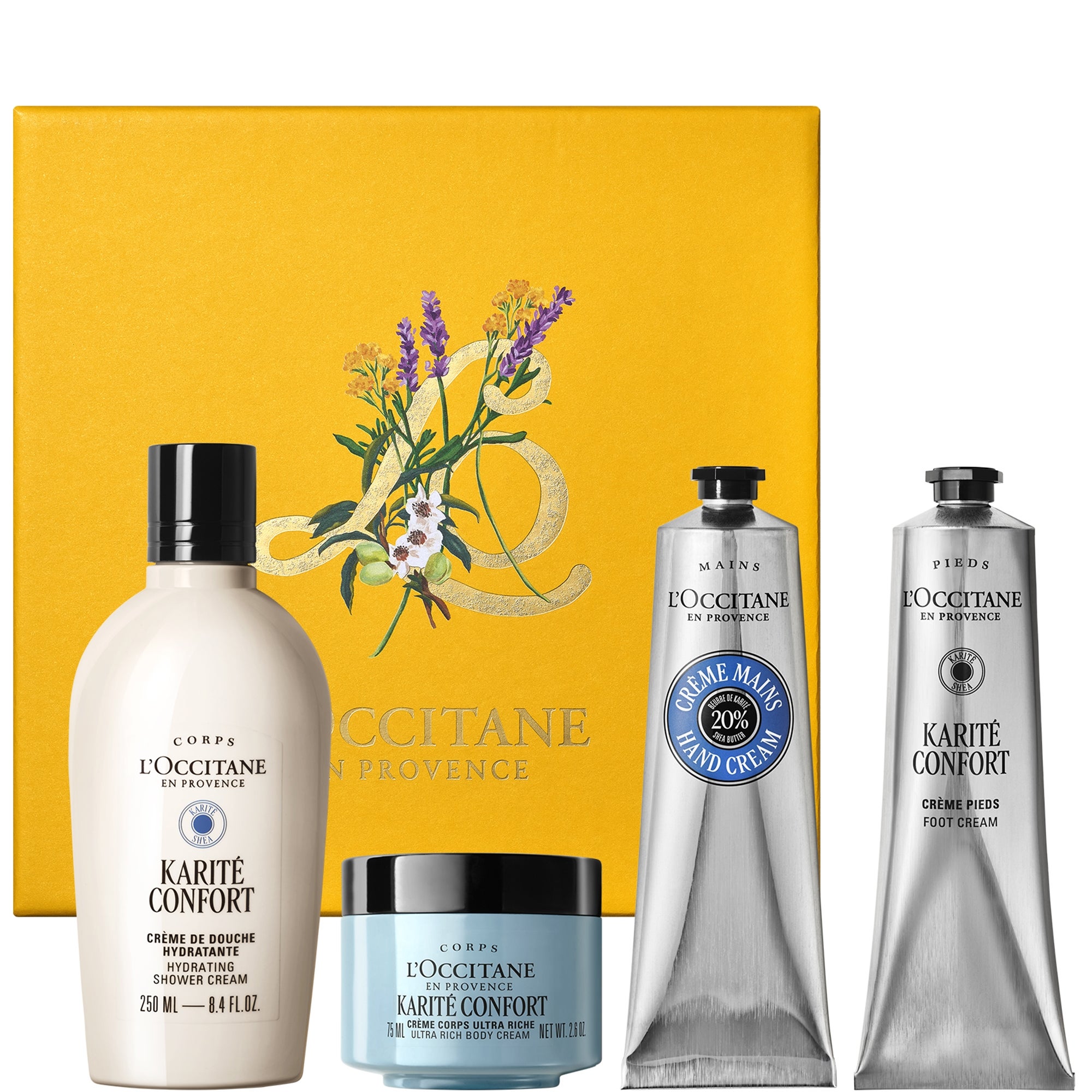 L'Occitane 乳木果身体护理四件套