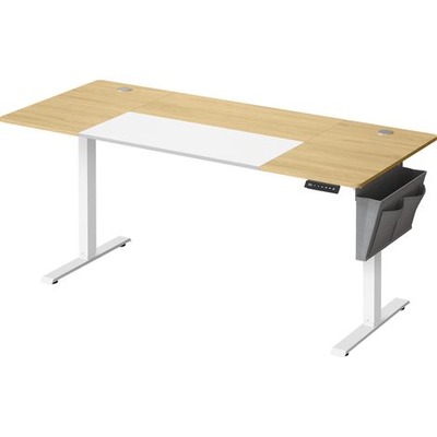Songmics 电动升降桌 70×160cm 黄白