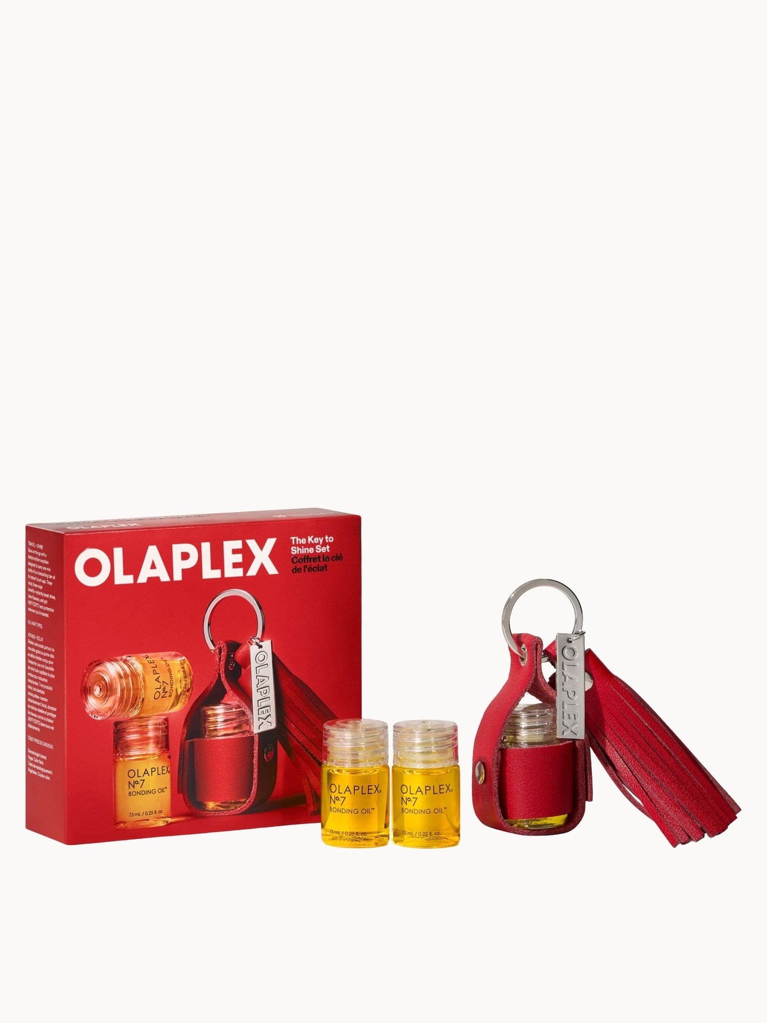 OLAPLEX No.7护发油礼盒|7.5ml×3+钥匙扣1个