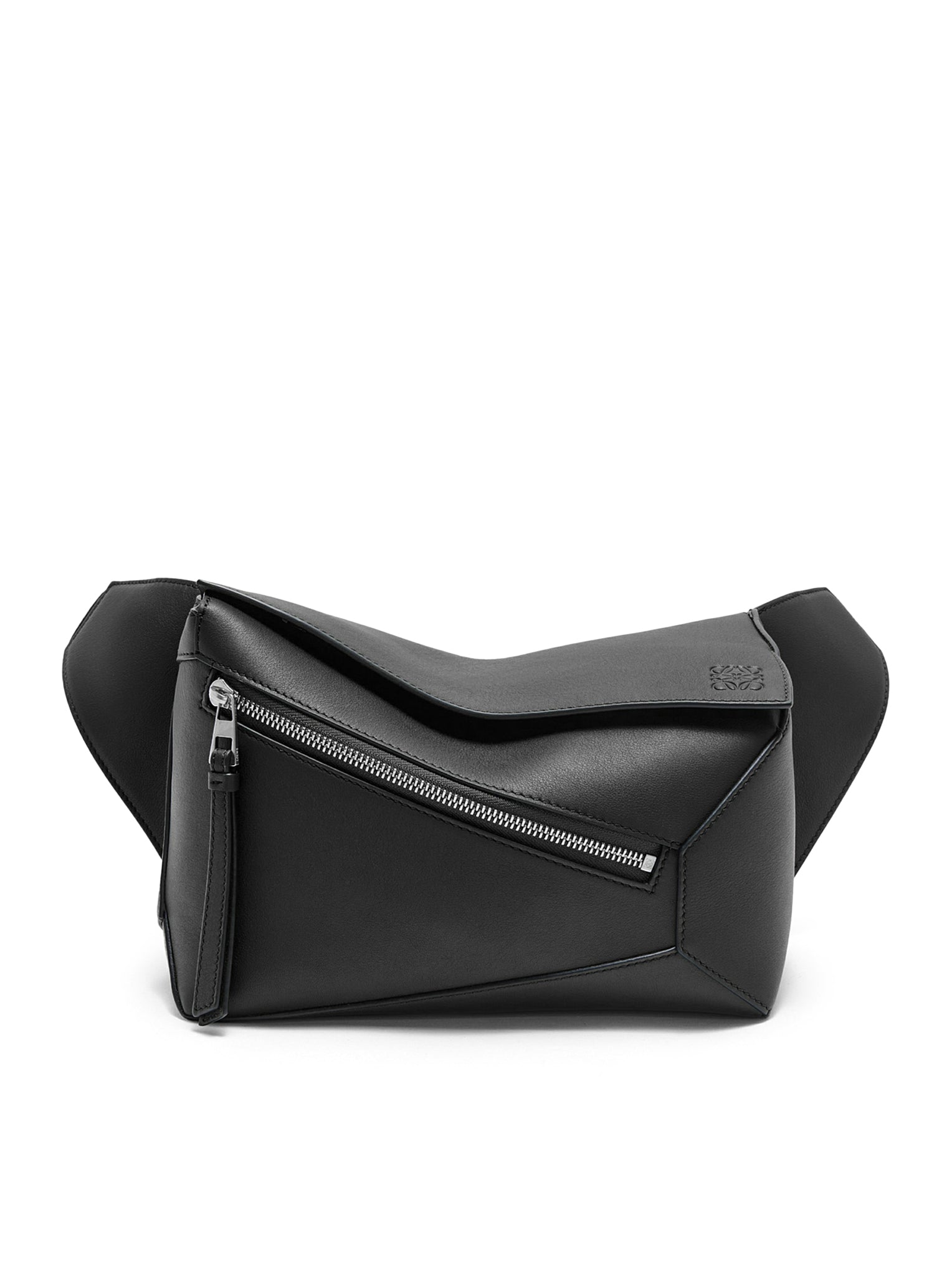 Loewe 罗意威 Small Puzzle 经典小牛皮腰包 黑色