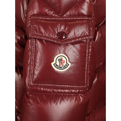 Moncler Maire连帽短款羽绒服 樱桃红