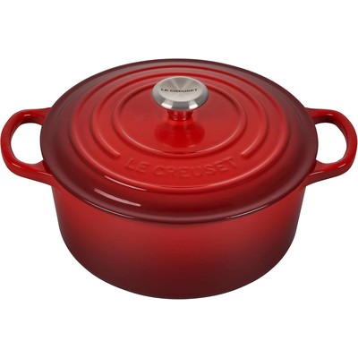 Le Creuset 3.3L经典款红色铸铁锅