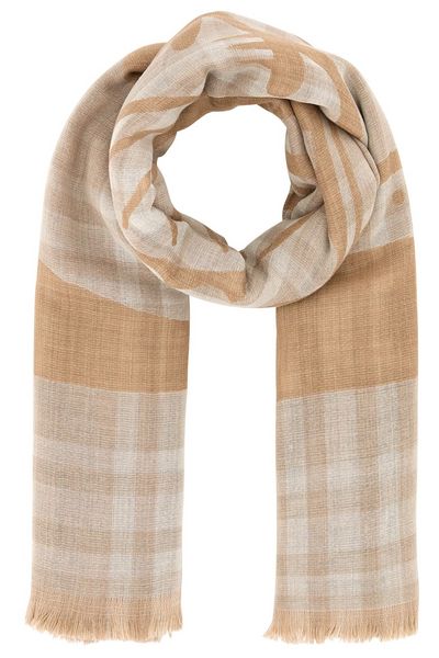 Burberry 格纹围巾