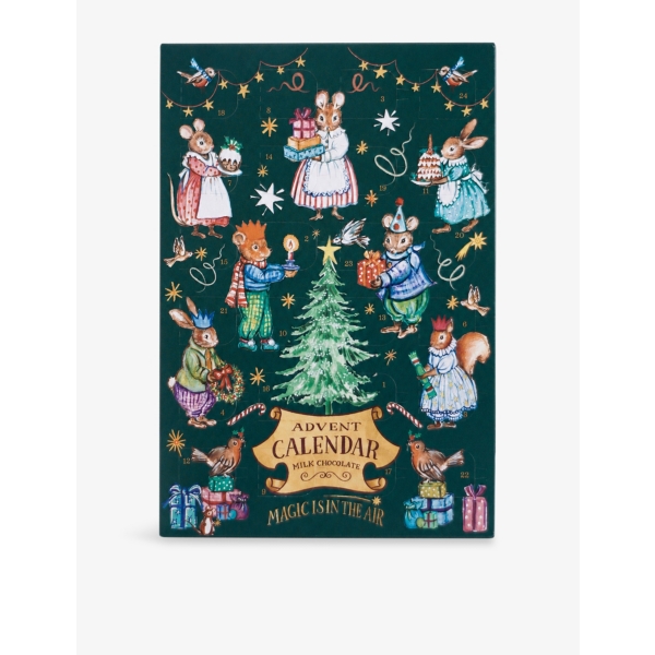 The Chocolate Gift Company Amy Swann Mini Milk Chocolate Advent Calendar 50g