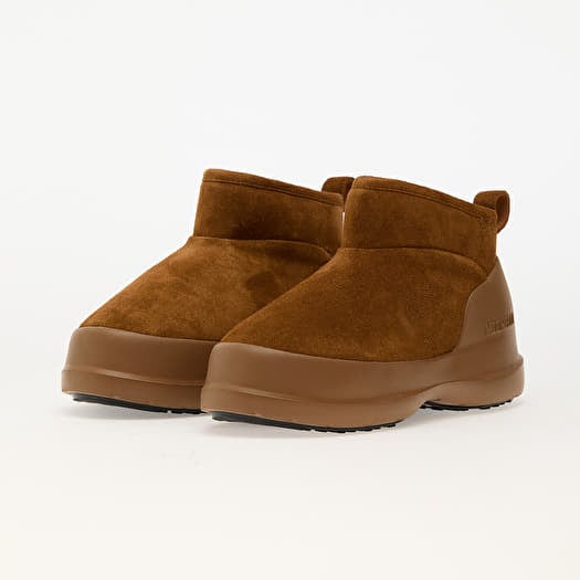 Luna Low Boot Suede Cognac 短靴