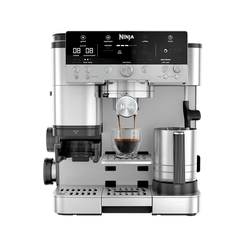 Ninja Luxe Café Premier Plus 半自动咖啡机(石墨绿)