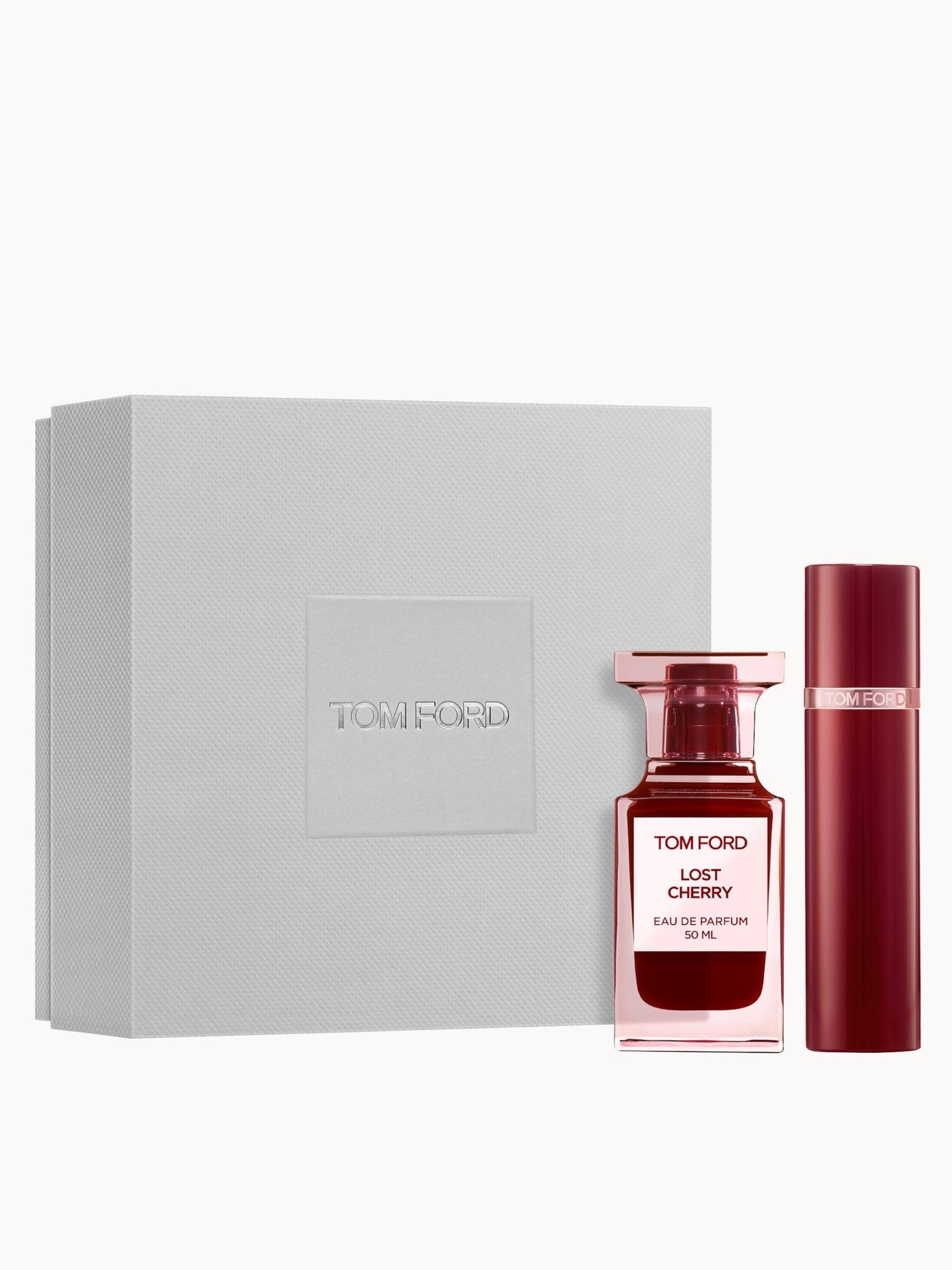 TOM FORD Lost Cherry迷失樱桃双件香水礼盒|香水50ml+随身香水10ml(共60ml)