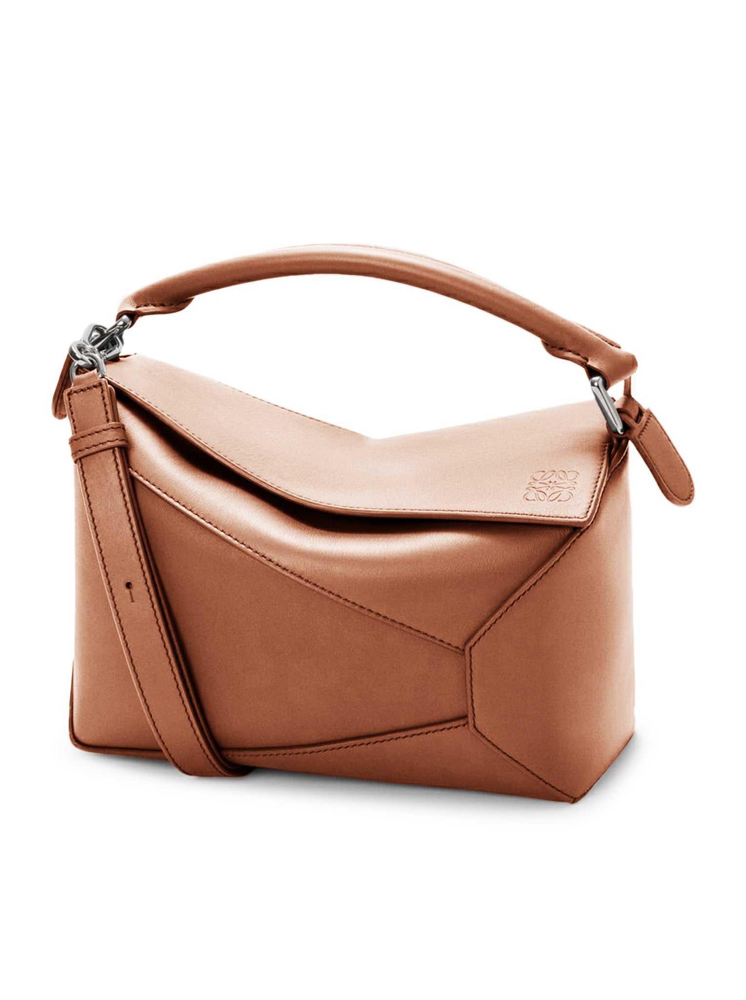 Loewe 罗意威 Small Puzzle Edge 经典小牛皮手袋 棕褐 Tan