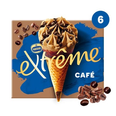 Nestlé Extrême 咖啡酱脆粒甜筒 6支装 426g