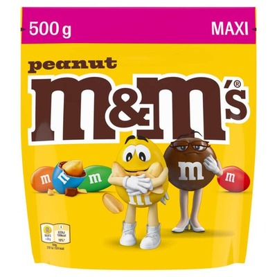 M&M's 花生巧克力豆 500g袋装