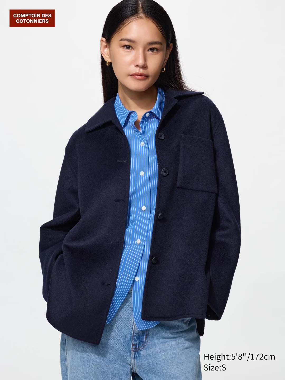 Comptoir des Cotonniers 联名羊毛混纺外套