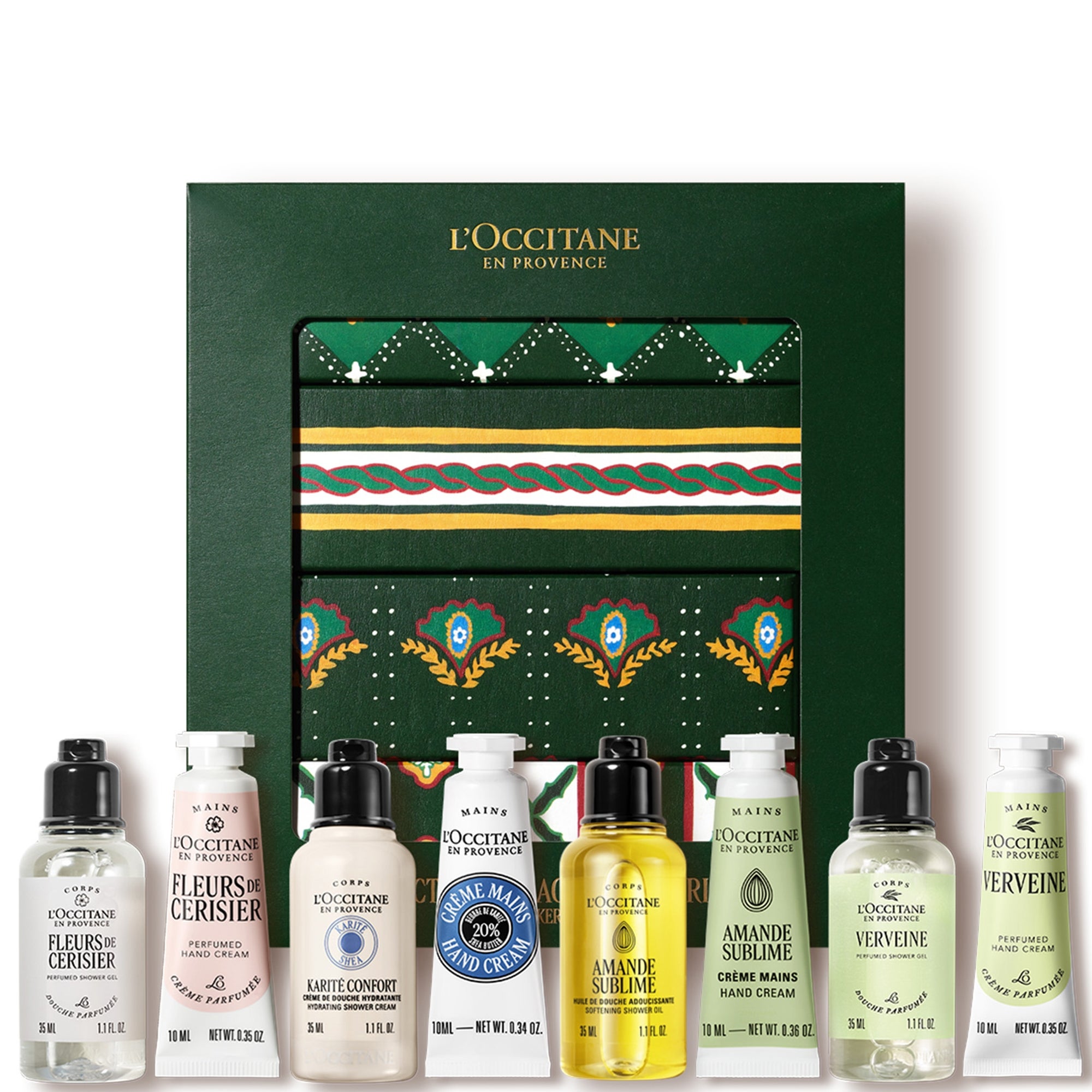 L'Occitane 圣诞拉炮礼盒 8件迷你装