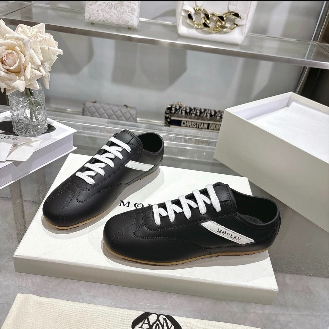 Alexander McQueen Low Boxer 运动鞋 黑色 男款 39-44码