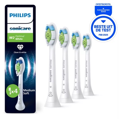 Sonicare Optimal White 美白替换刷头 4支装