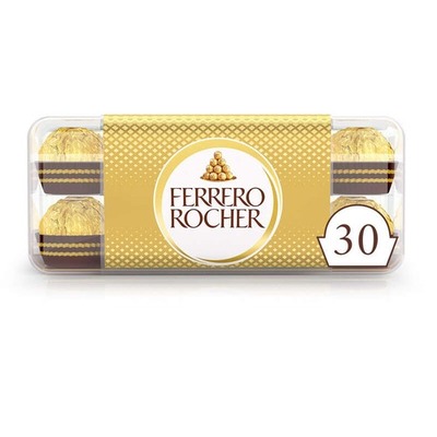 Ferrero Rocher 榛子牛奶巧克力 30颗 375g