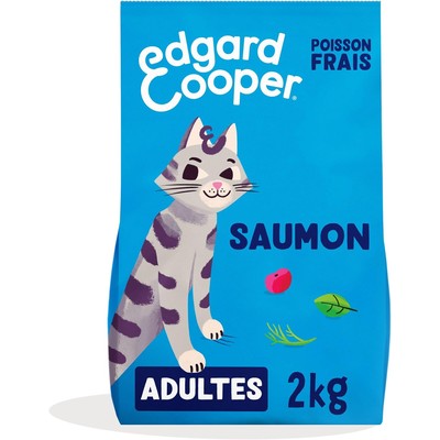 Edgard & Cooper三文鱼成猫粮(绝育适用)2kg