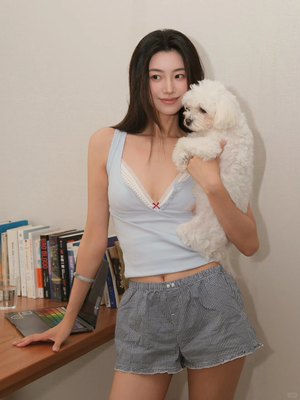 博主同款蝴蝶结文胸