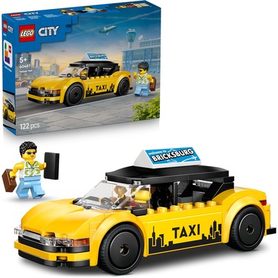 乐高 LEGO City 黄色出租车 60487