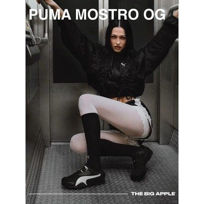 PUMA Mostro OG黑银中性运动鞋397330_17