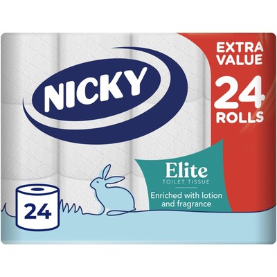 Nicky Elite 三层加厚香氛卫生纸 24 卷