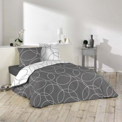 Paris Prix灰白双面被套组240×220cm·3件
