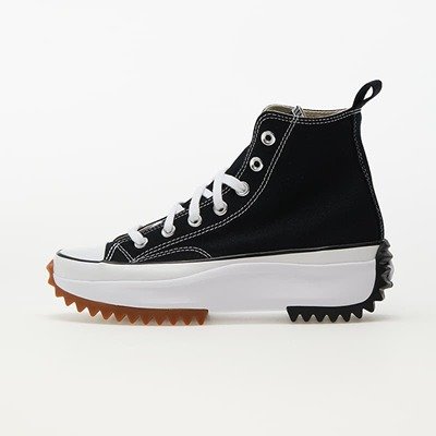 Converse Run Star Hike Hi黑色高帮厚底鞋｜1双