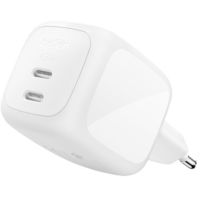 Belkin 贝尔金 BoostCharge Pro 67W 双口USB-C氮化镓充电器
