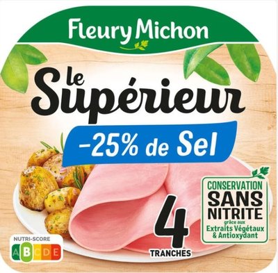 Fleury Michon 优质火腿 4片装