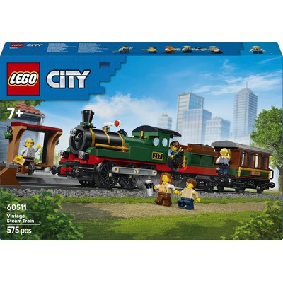 LEGO 乐高城市系列 复古蒸汽火车 60511