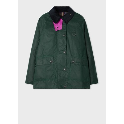 女士Dark Green Spey蜡棉外套