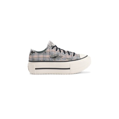 Converse Chuck Taylor All Star Lift Double Stack 低帮运动鞋｜灰