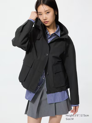 混纺棉工装派克服