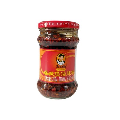 老干妈 香辣脆油辣椒 210g