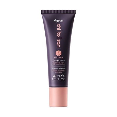 Dyson Chitosan™ Pre-style cream travel mini (Straight to wavy rich conditioning) 30ml(SKU 581869-01)