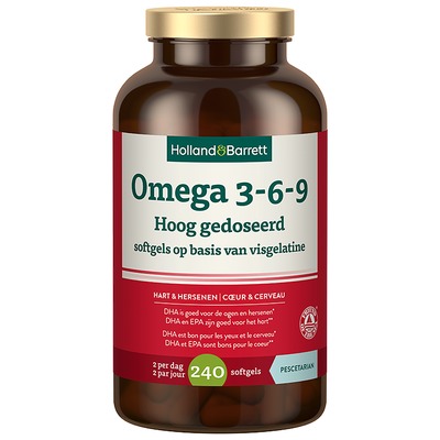 H&B Omega 3/6/9，240 粒