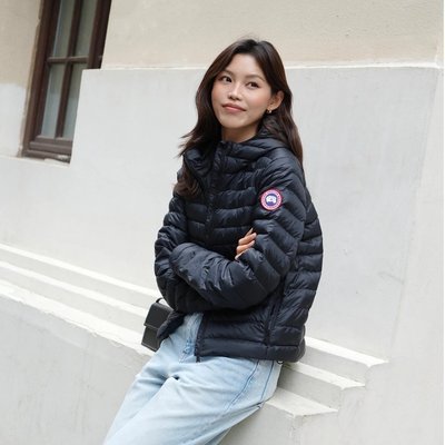 Canada Goose Cypress 黑色立领羽绒夹克