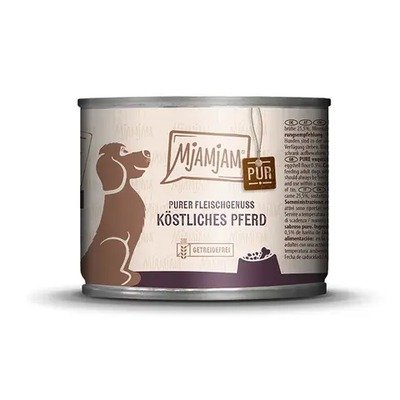 MjAMjAM 纯马肉狗狗湿粮罐 200g