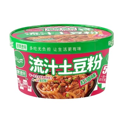 田小花流汁土豆粉 红油味 271g