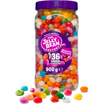 The Jelly Bean Factory 美味果汁软糖 900g罐装 36种口味