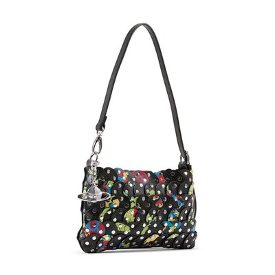Vivienne Westwood Lola印花皮革肩背包