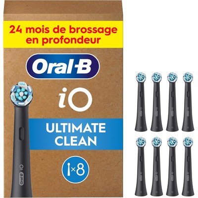 Oral-B iO Ultimate Clean 替换刷头（8 支）