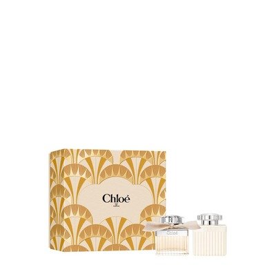 Chloé肉丝带礼盒(香水50ml+身体乳100ml)