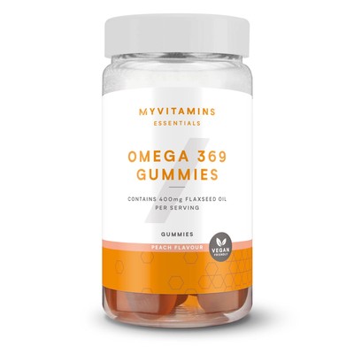 Omega 3-6-9软糖 桃味60粒