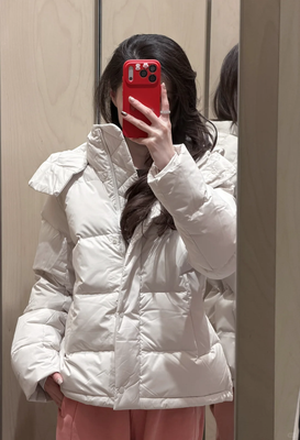 Wunder Puff 五格羽绒服 浅象牙白
