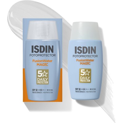 怡思丁 ISDIN Fusion Water MAGIC 清爽防晒乳 SPF50 50ml